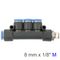 Pu Hose Fitting Manifold 4 X 8mm Port X 1/8
